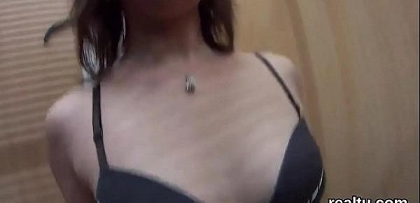  Perfect czech girl was teased in the supermarket and screwed in pov